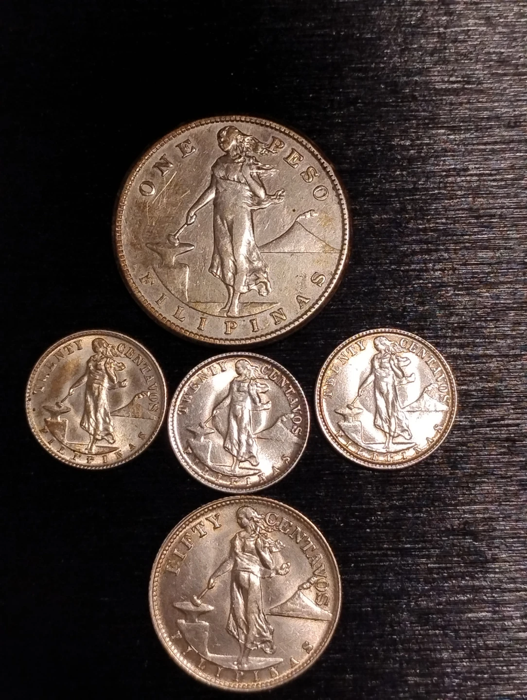 Collection of Vintage silver Philippines Coins - photo 4