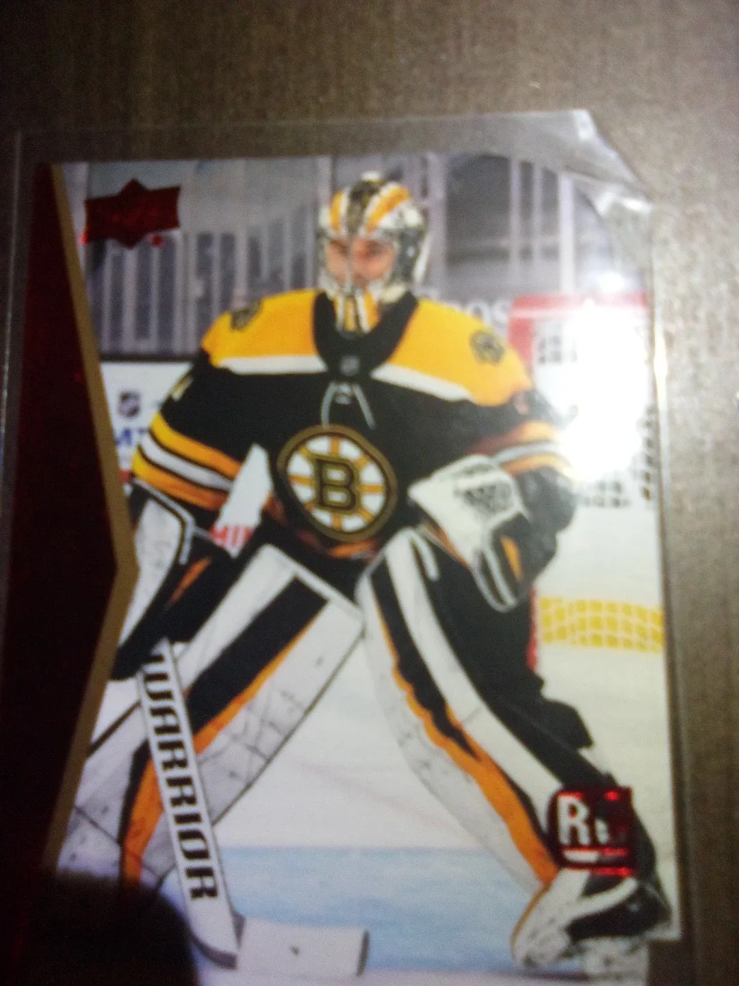 2021-22 Upper Deck Jeremy Swayman Hockey Card