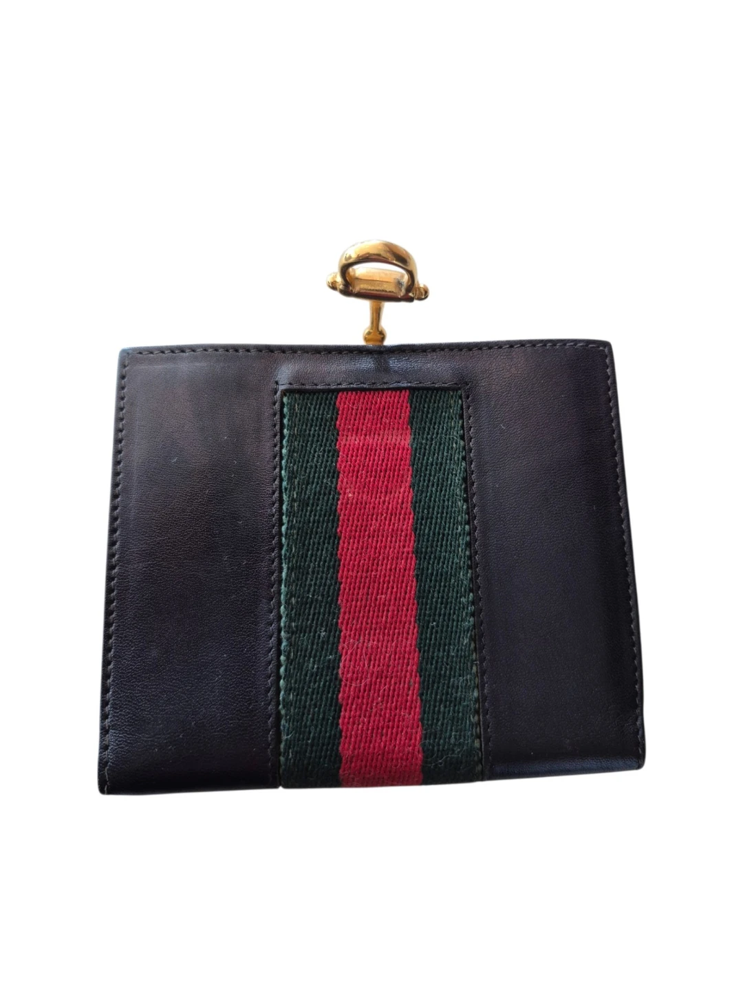 Vintage 1970's Gucci Sherry Line Horsebit Wallet - photo 3