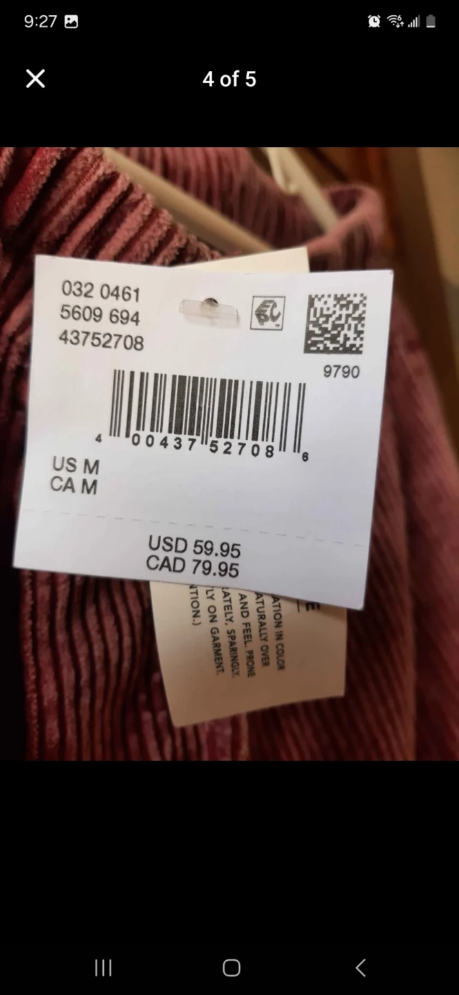 American Eagle Corduroy Pants - photo 5