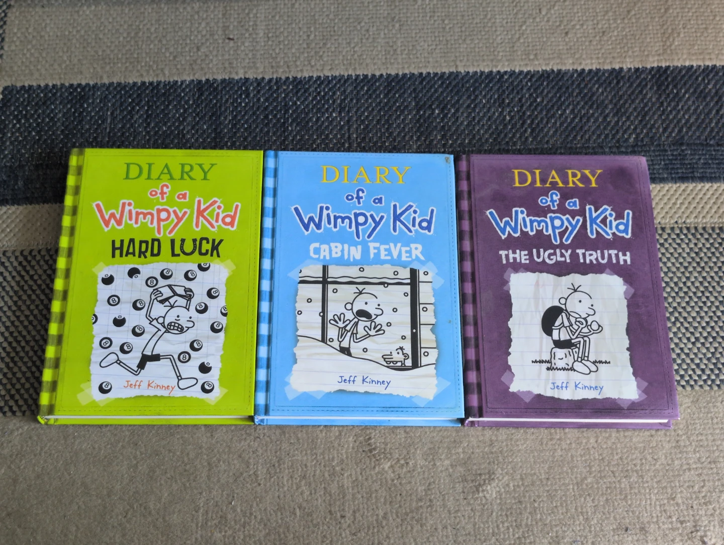 3 Diary of a Wimpy Kid Books by Jeff Kinney