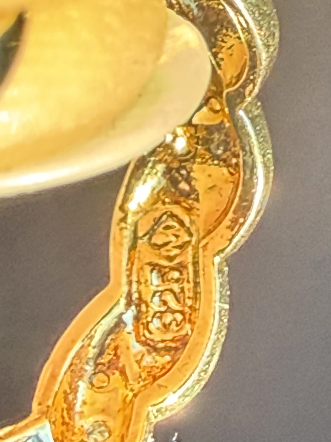 Solid Gold & Diamond Hoop Earrings - photo 4