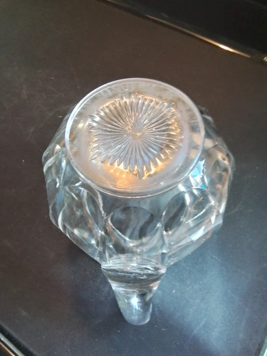 Vintage HEISEY Glass Colonial Puritan #341 Thick Crystal - photo 3