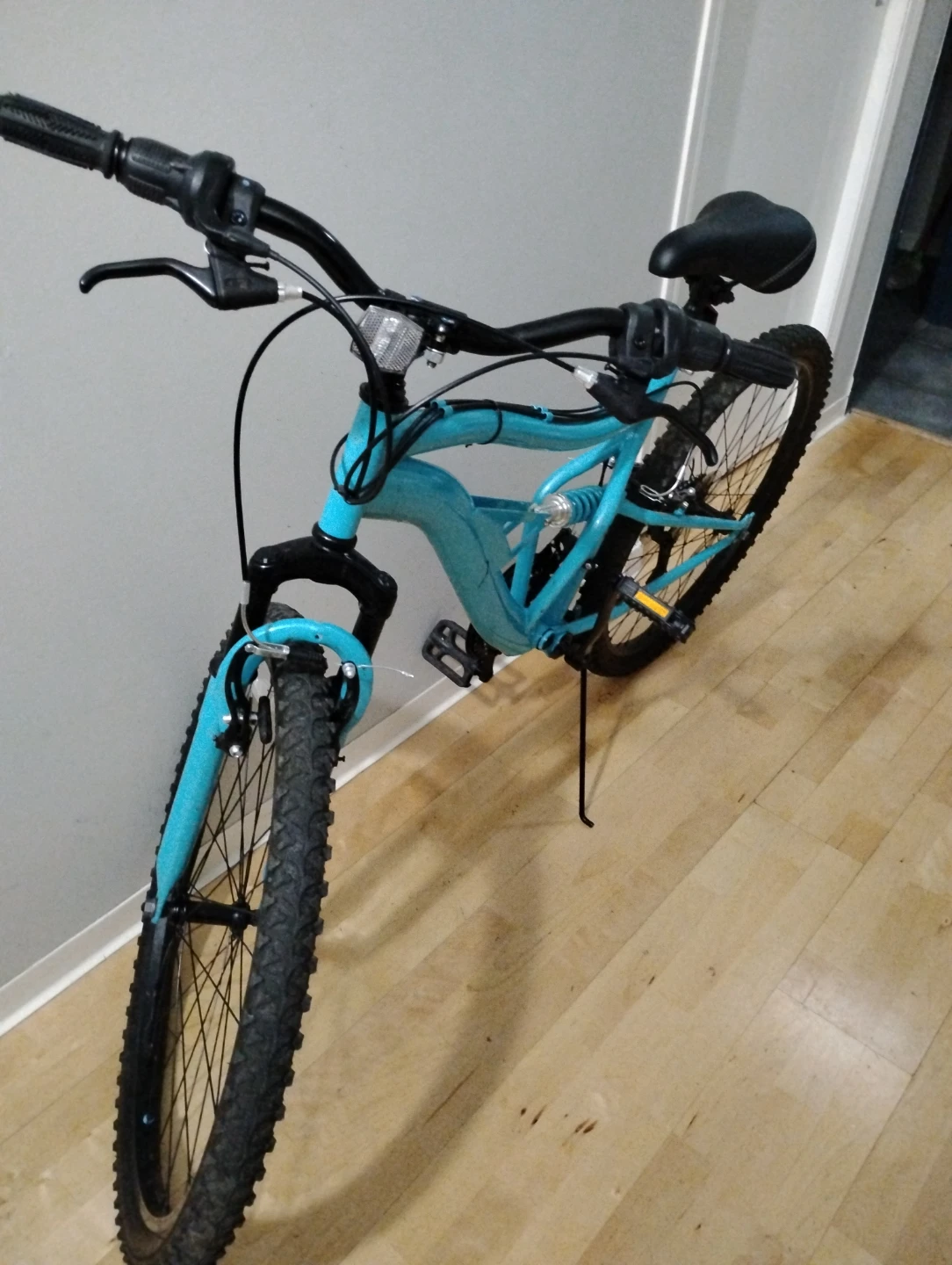 Blue Mountain Bike with Dual Suspension - photo 2