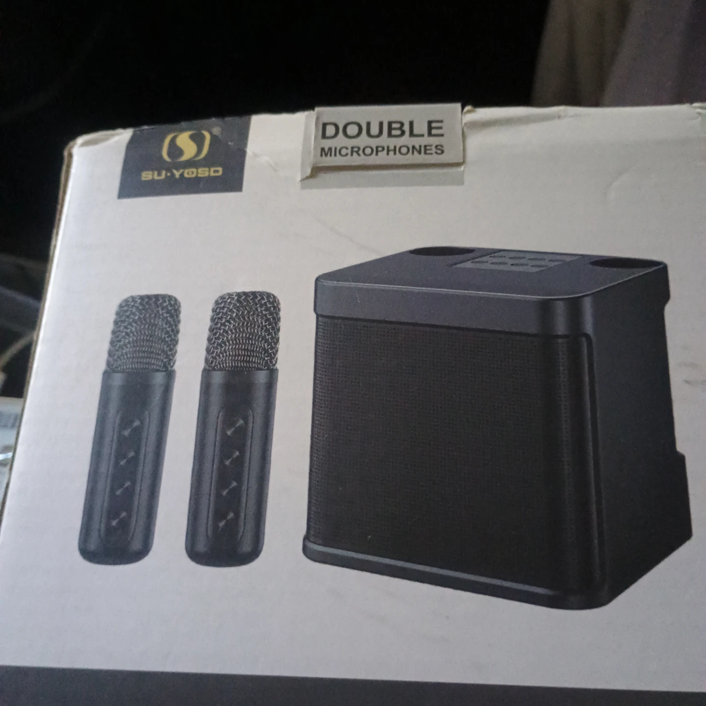 SU-YOSD YS-203 Portable Karaoke Speaker with Dual Microphones - photo 5