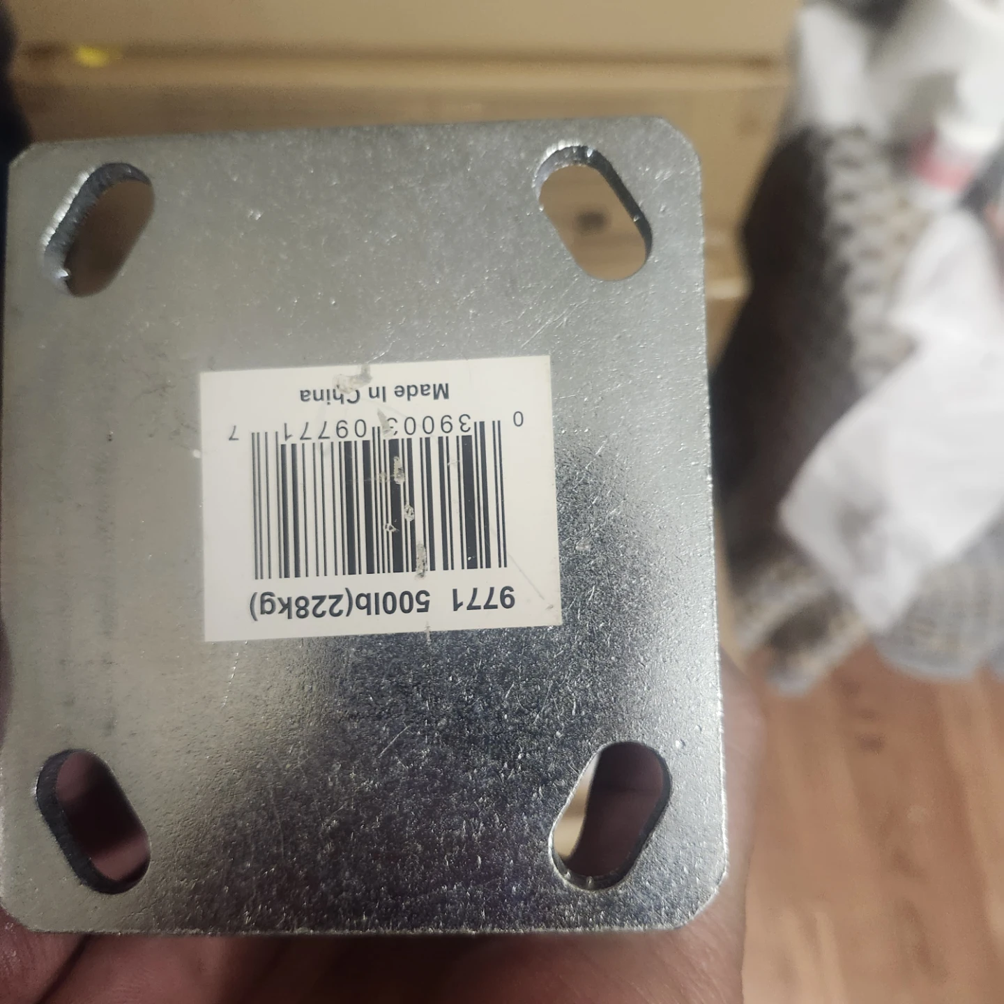 Set of 4 Heavy Duty Casters 500lb capacity - photo 5