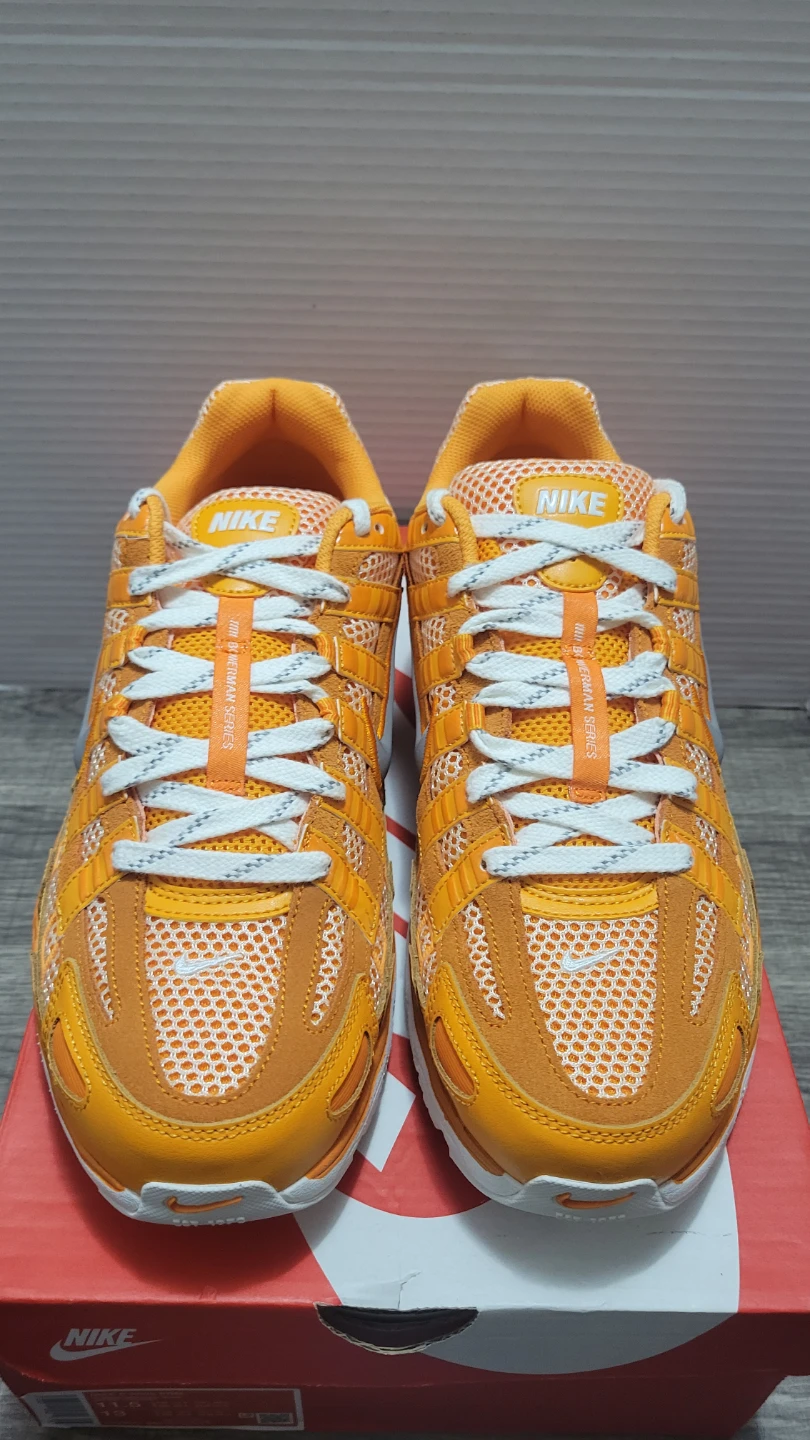 Nike P-6000 PRM Orange Sneakers Size 11.5 - photo 4