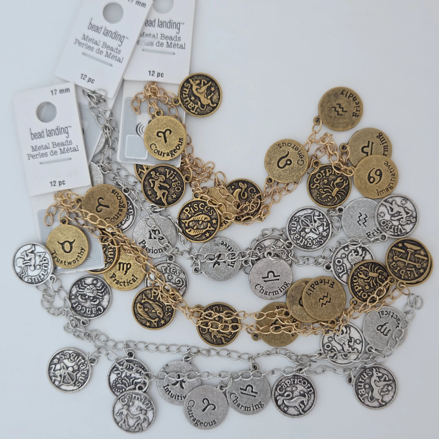 Zodiac Metal Charms - photo 2