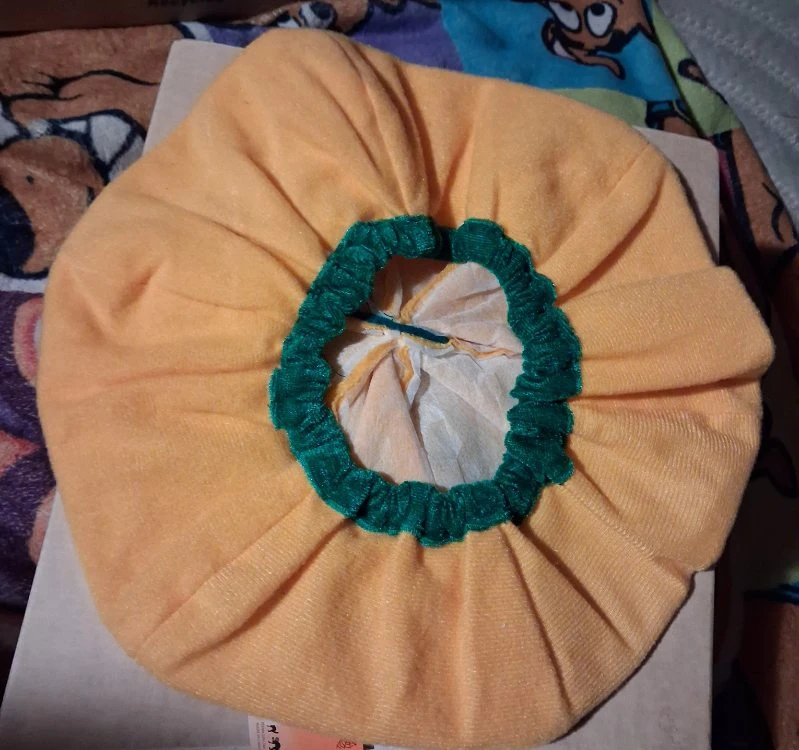 Pumpkin Costume Beret Hat nos 90's - photo 2