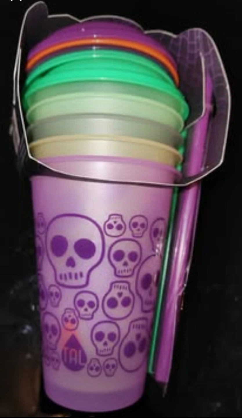 5 Tall Glow in the dark Halloween tumblers