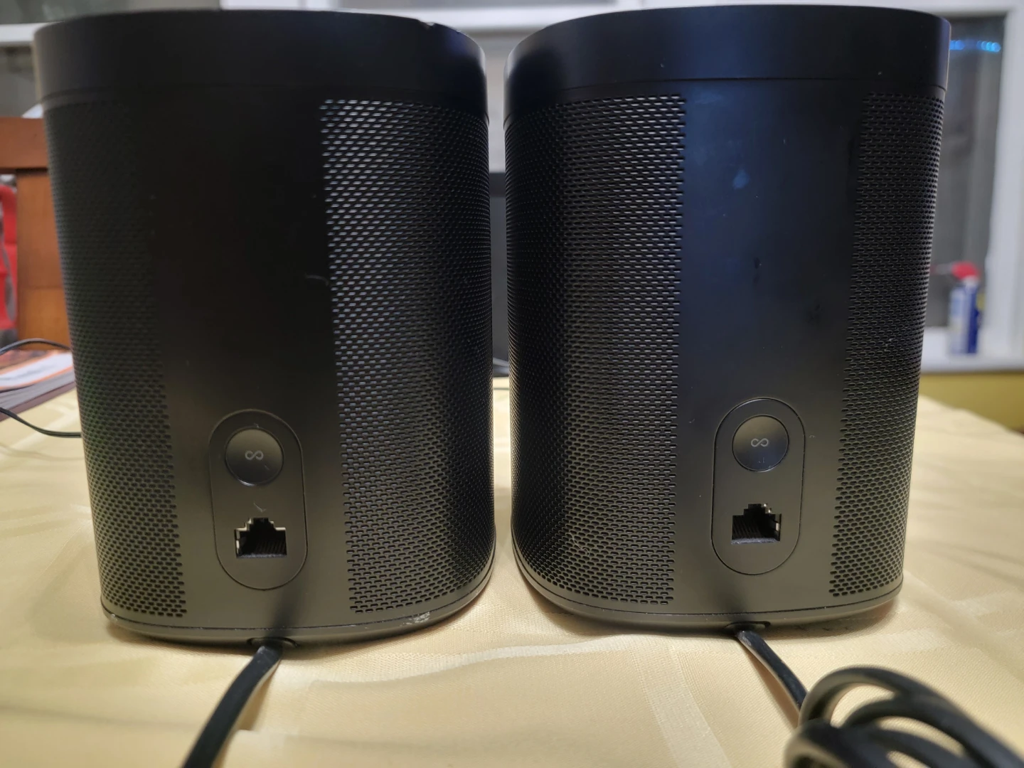 Pair of Black Sonos One SL Speakers model s22 - photo 3