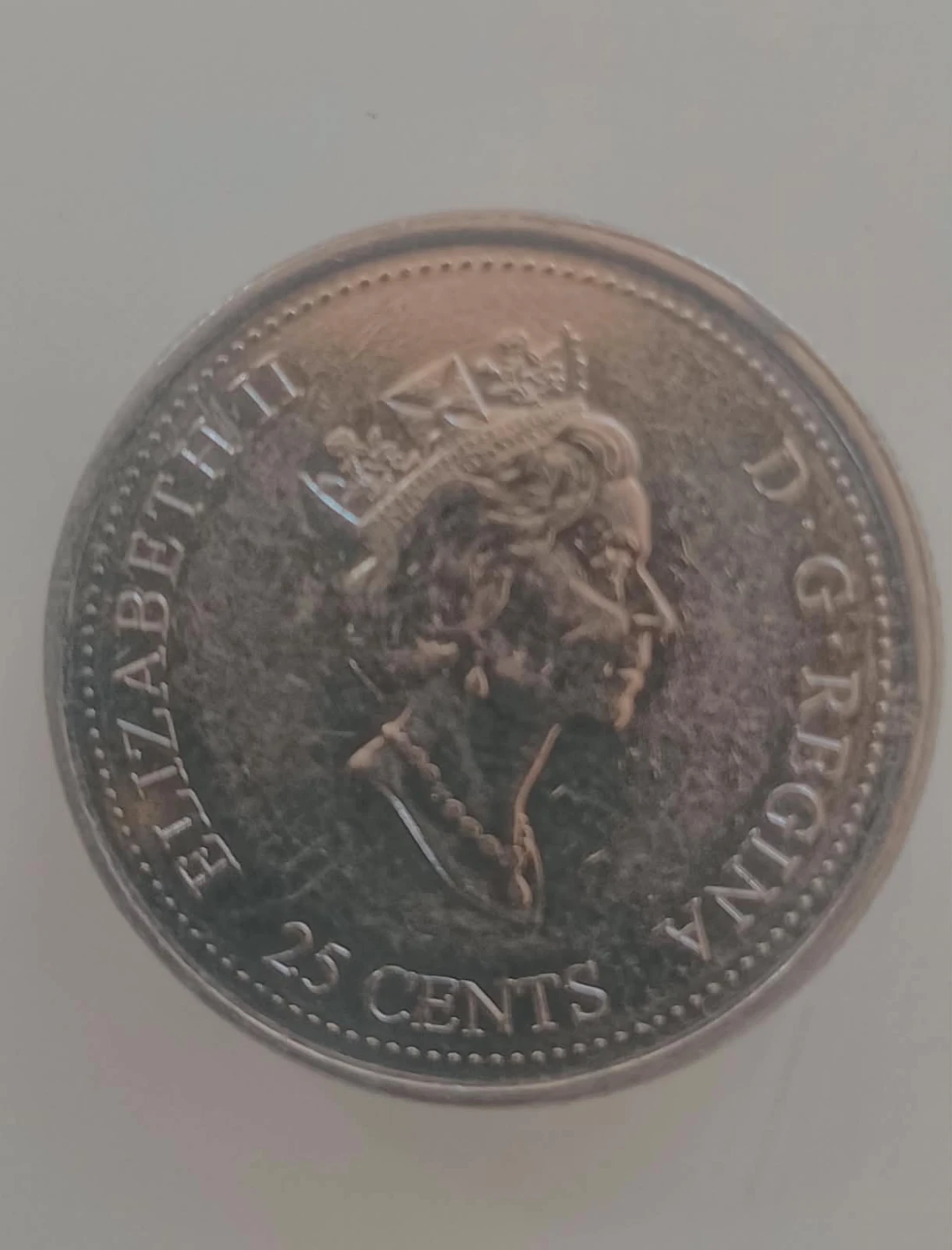 2000 Canadian Celebration 25 Cent Coin - photo 2