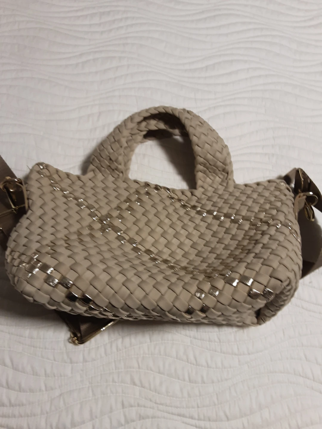 Haute Shore Woven Crossbody Bag