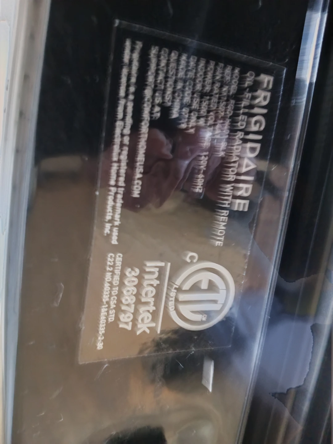 Frigidaire Oil-Filled Radiator Heater - photo 3