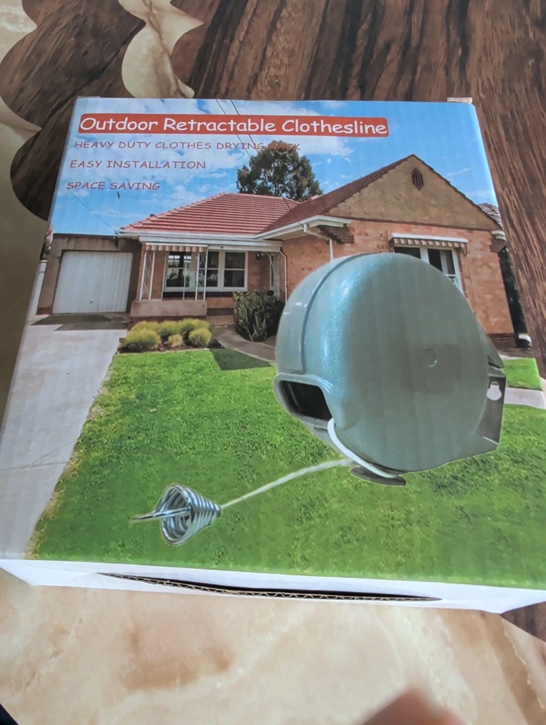 Outdoor Retractable Clothesline