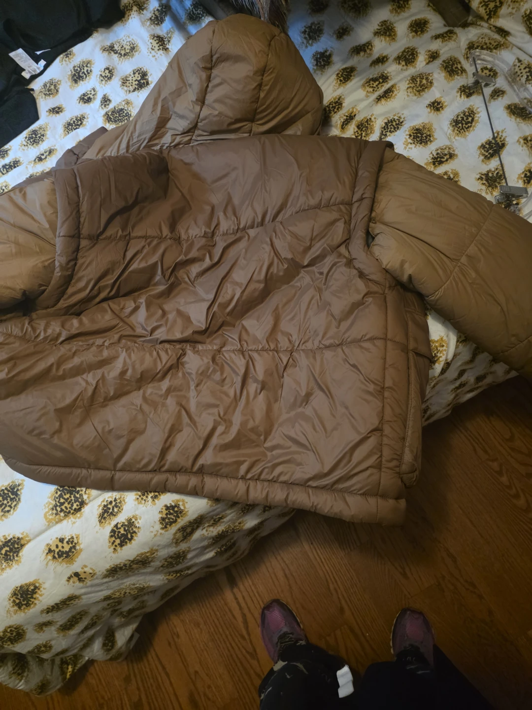 UGG Brown Puffer Jacket - photo 5