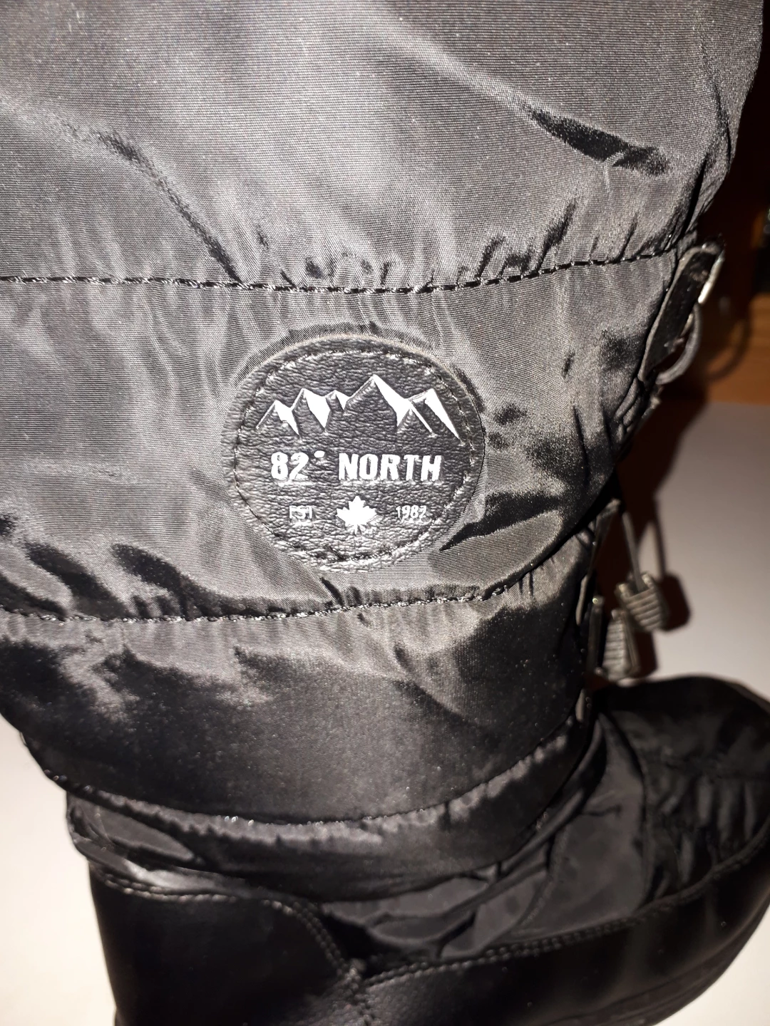 82 North Black Winter Boots Size 8 - photo 4
