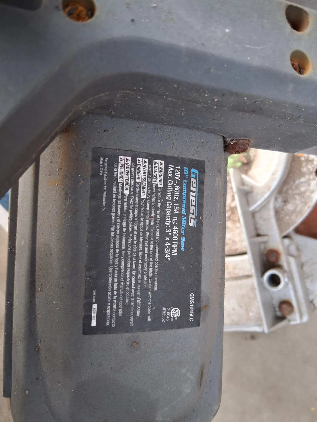 Genesis 10-inch Compound Miter Saw - photo 5