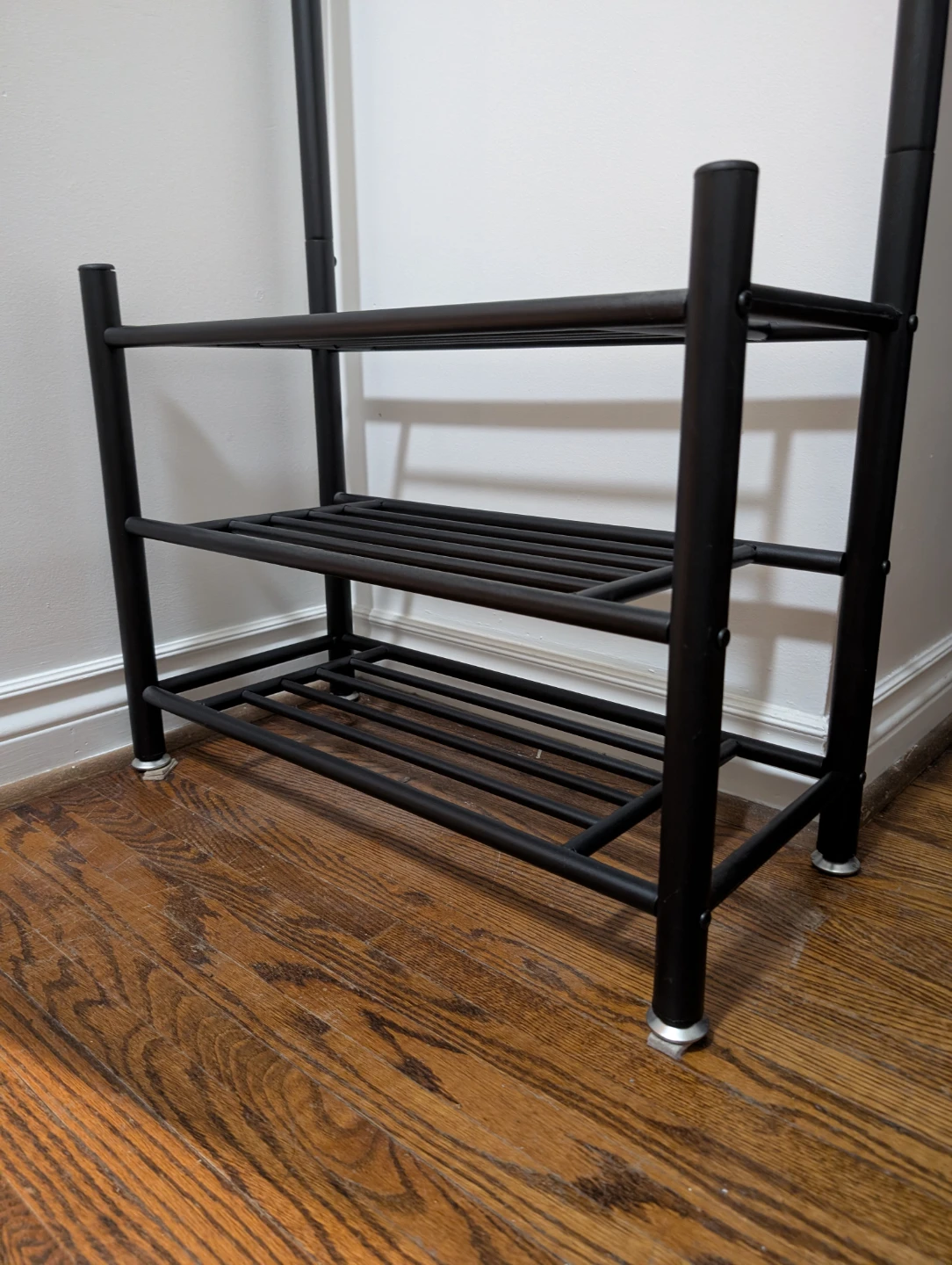 Coat Rack Hall Tree with Shoe Rack - photo 2