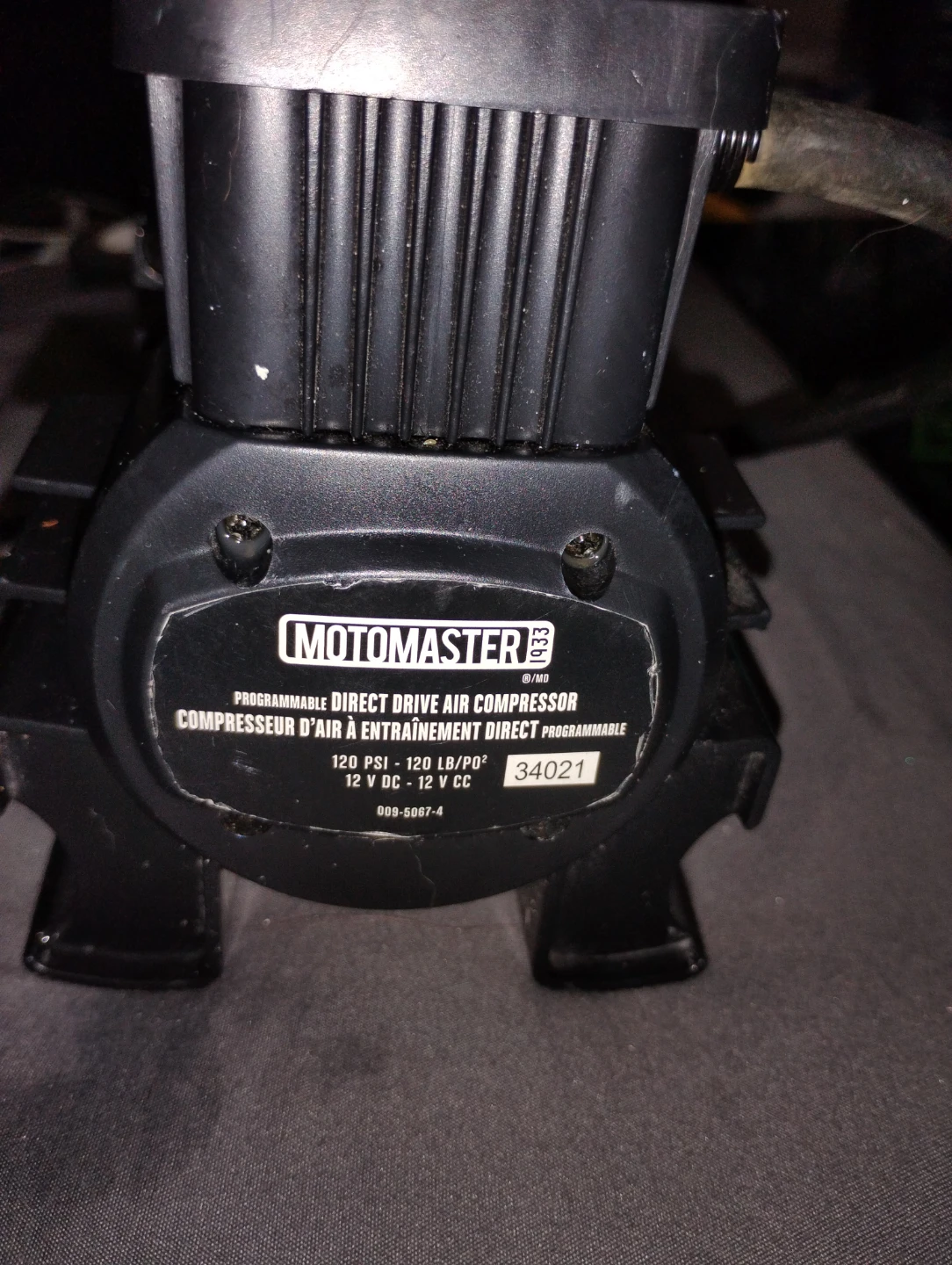 Motomaster Programmable Direct Drive Air Compressor - photo 3