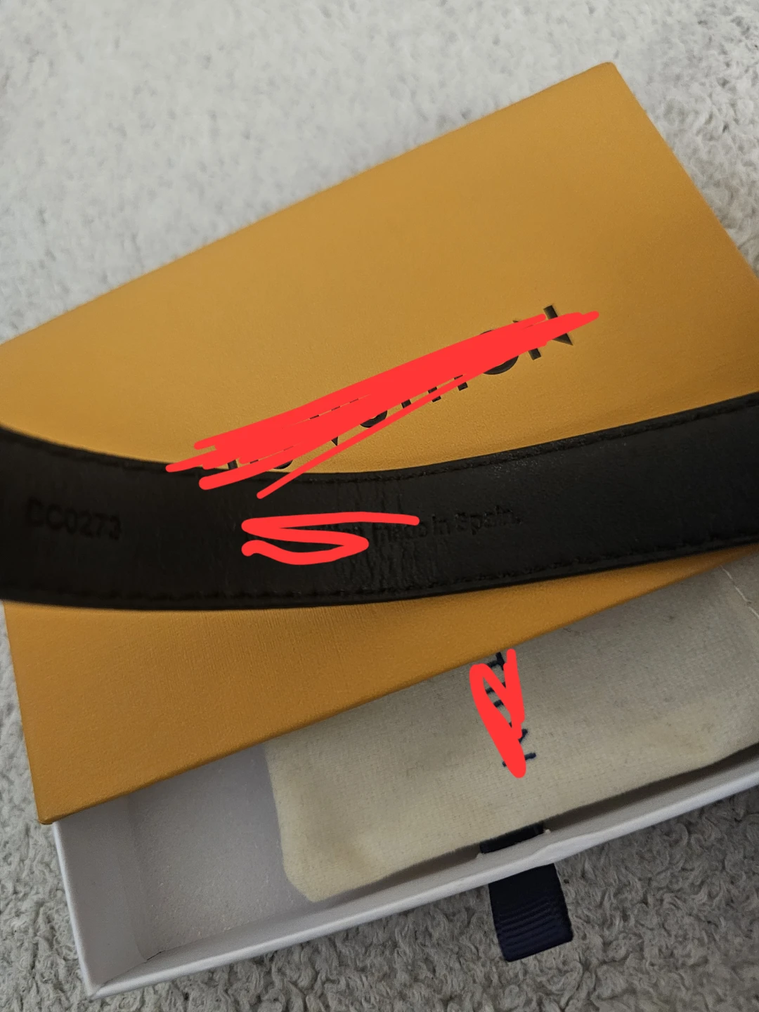 Louis Vuitton Leather Bracelet(Dm for price) - photo 2