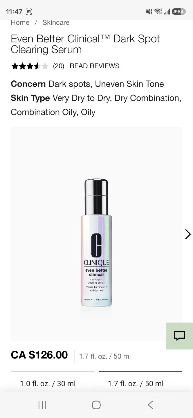 Clinique Even Better Clinical Dark Spot Serum 50ml