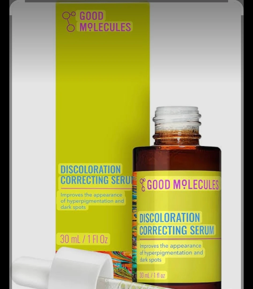 Good Molecules Discoloration Correcting Serum