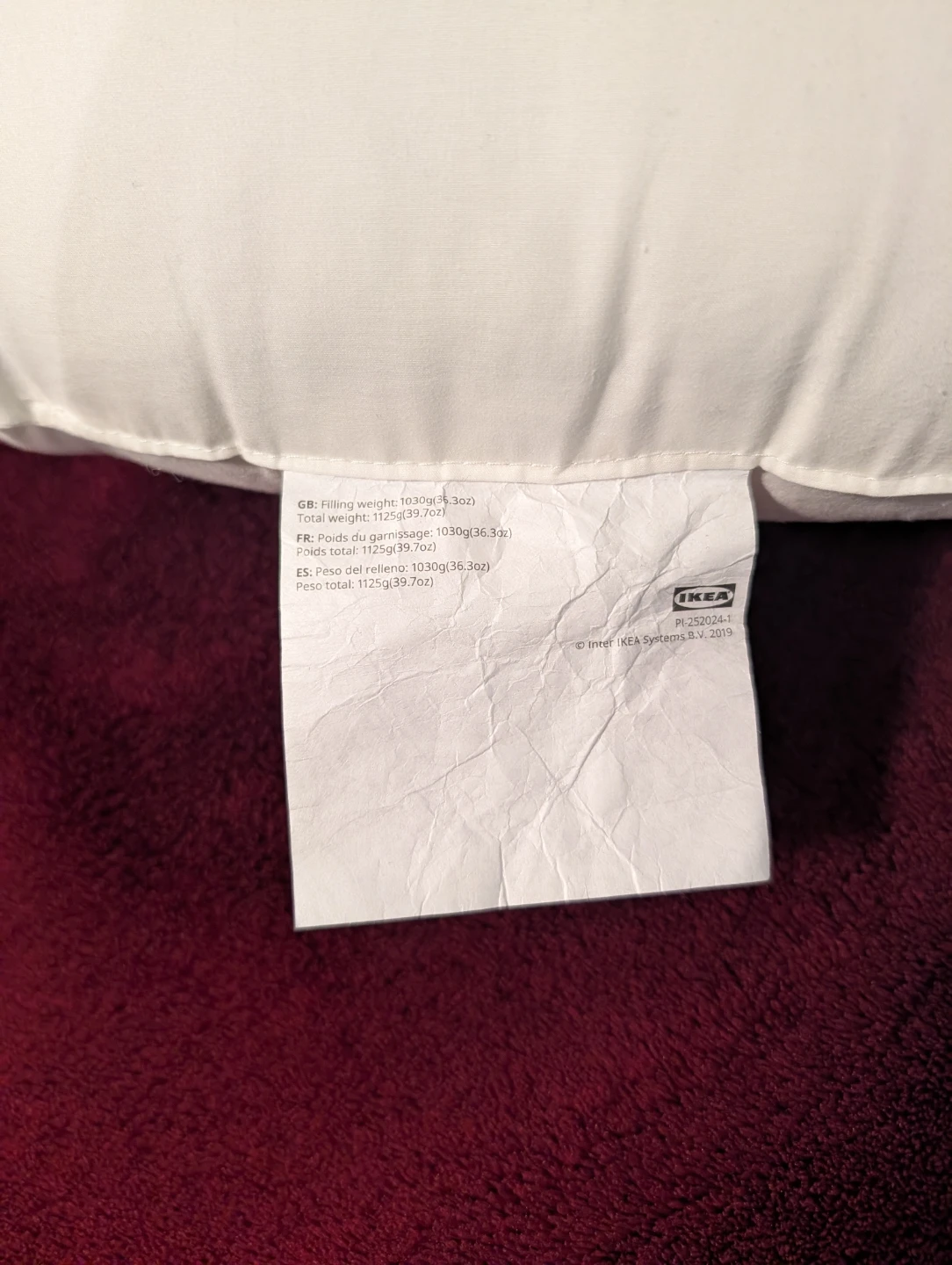 IKEA Nursing Pillow Grey - photo 3
