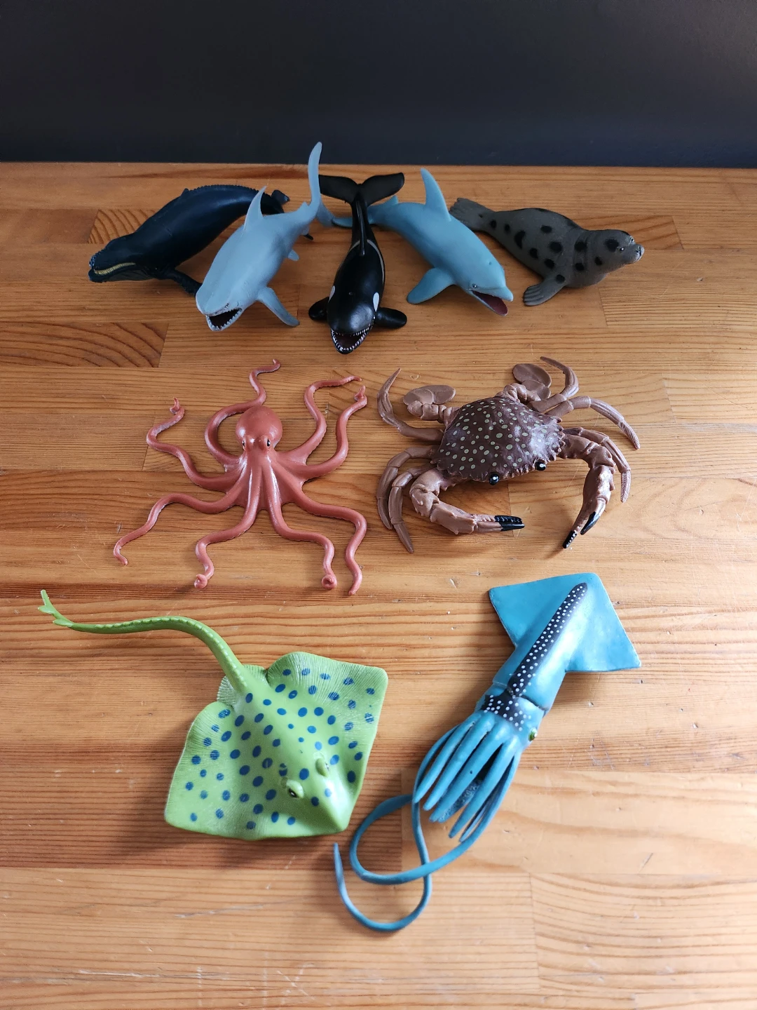 Sea Animal Figurines and Toy Boats Set - photo 3