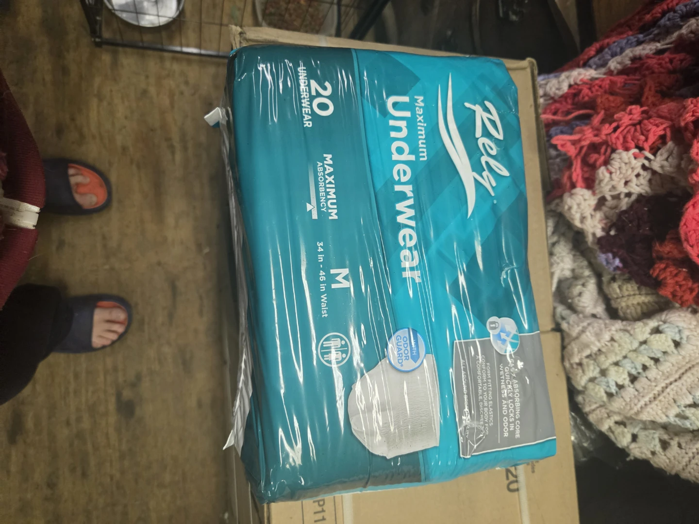 Rely Maximum Absorbency Underwear Size M