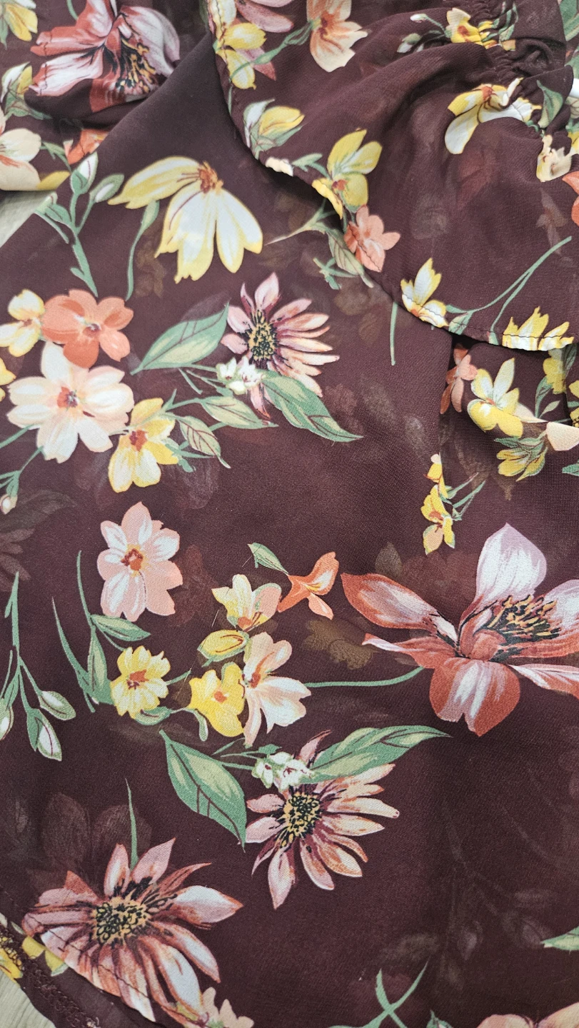 Floral blouse - photo 3