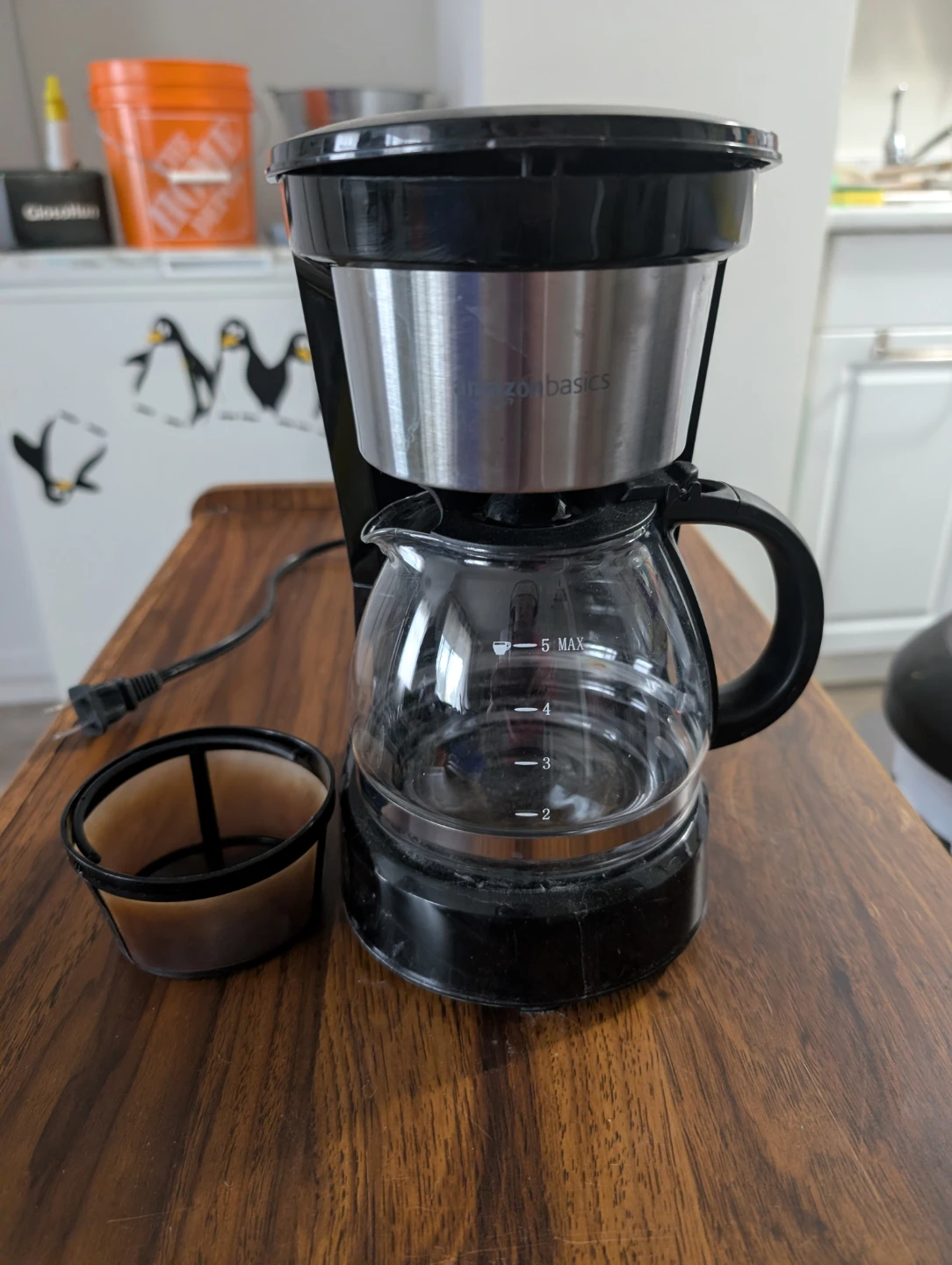 Amazon Basics 5-Cup Coffee Maker
