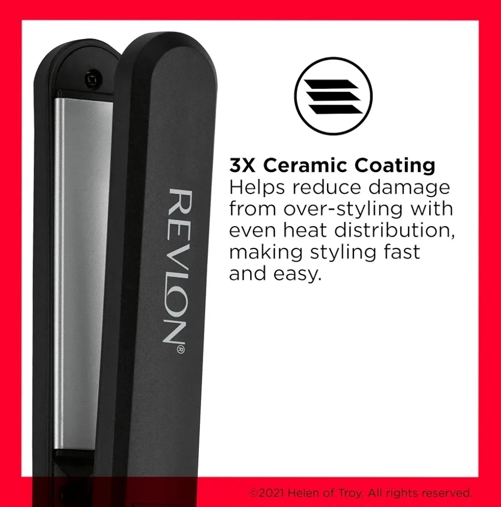 Revlon 1" Ceramic Flat Iron - photo 2