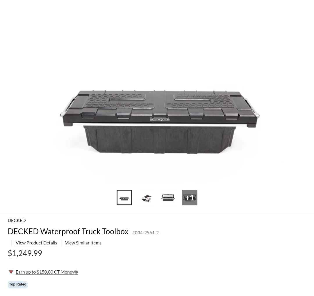 DECKED Truck Toolbox TBFD - photo 2