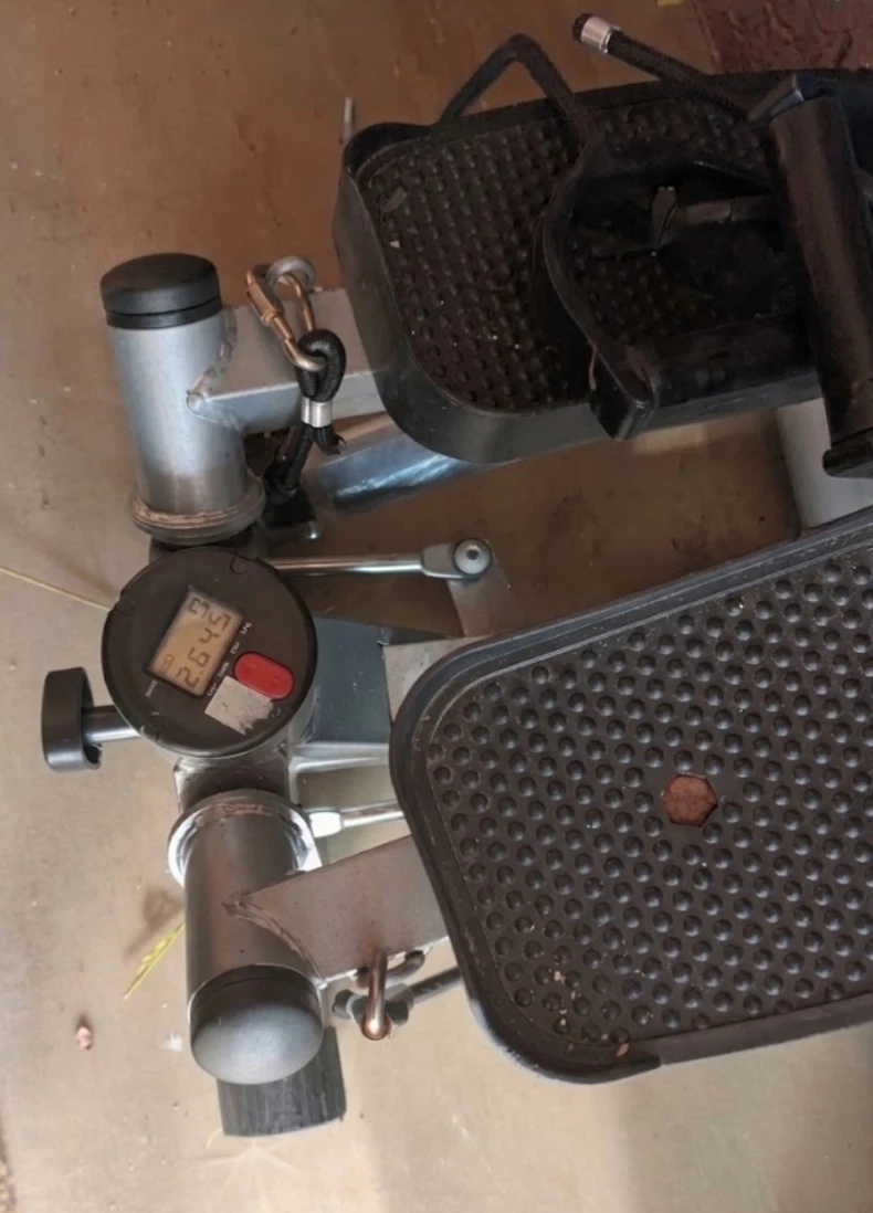 Mini Exercise Stepper with Resistance Bands - photo 2