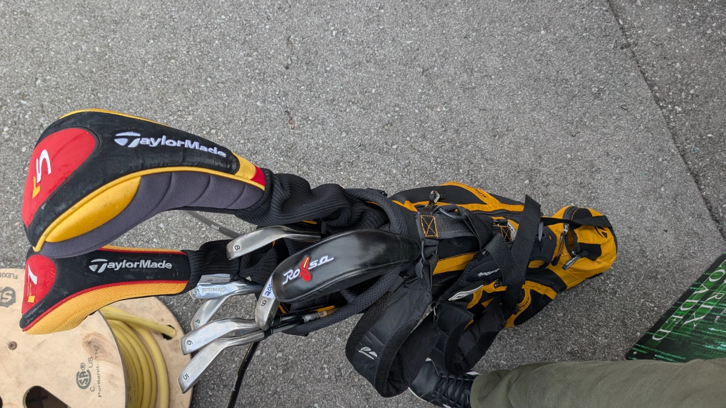TaylorMade Golf Bag and Rac OS Club Set - photo 2
