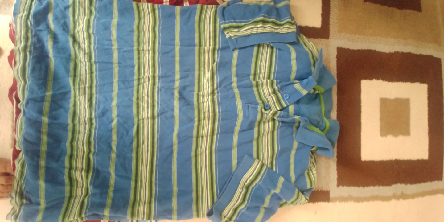 Two Milestone Striped Polo Shirts - photo 3