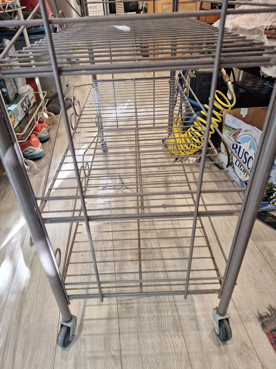 Metal Wire Rolling Storage Shelf - photo 3