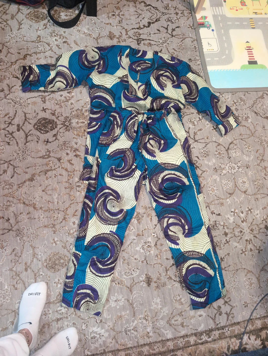 Traditional African Print Two-Piece Set