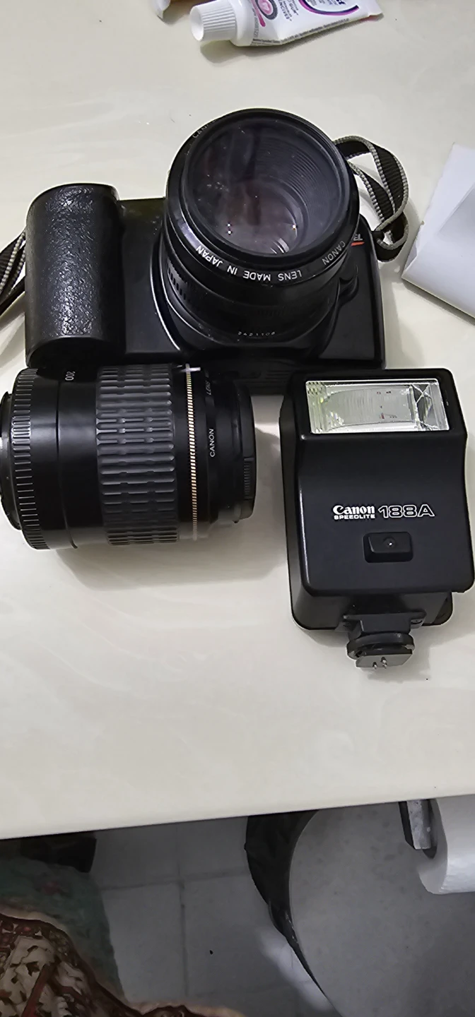 Canon EOS Rebel SLR Camera with Lenses and Flash - photo 2