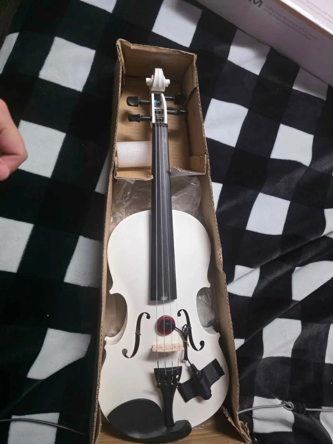 Electric Violin White