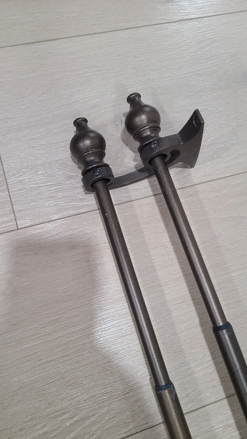 Double Curtain Rod in Dark Bronze Finish - photo 4