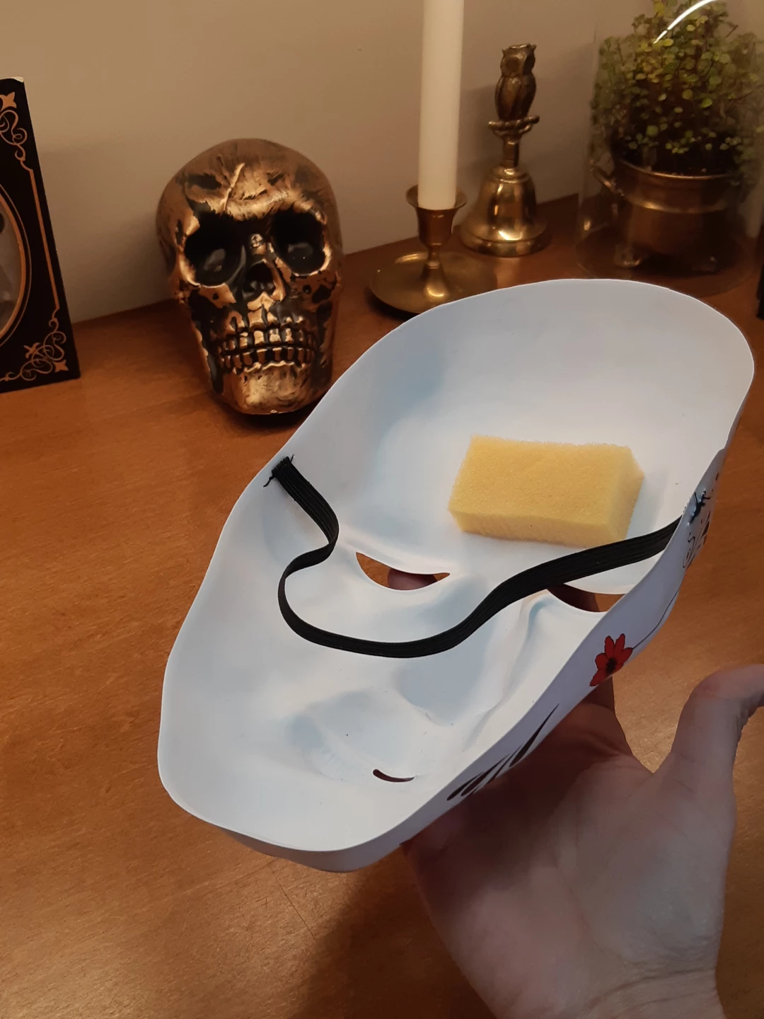 Day of the dead Sugar Skull Halloween mask - photo 5