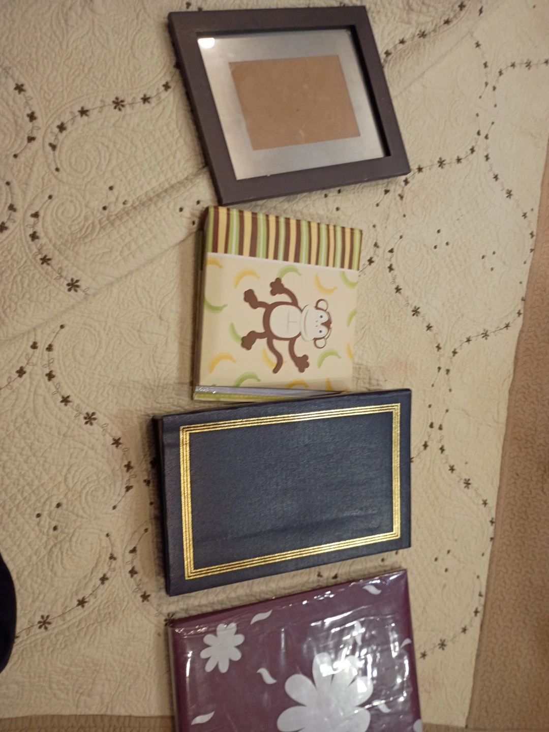 Set of 3 Photo Albums and 1 Picture Frame