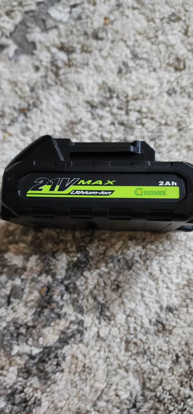 Greener 2x battery packs and Charger - photo 3