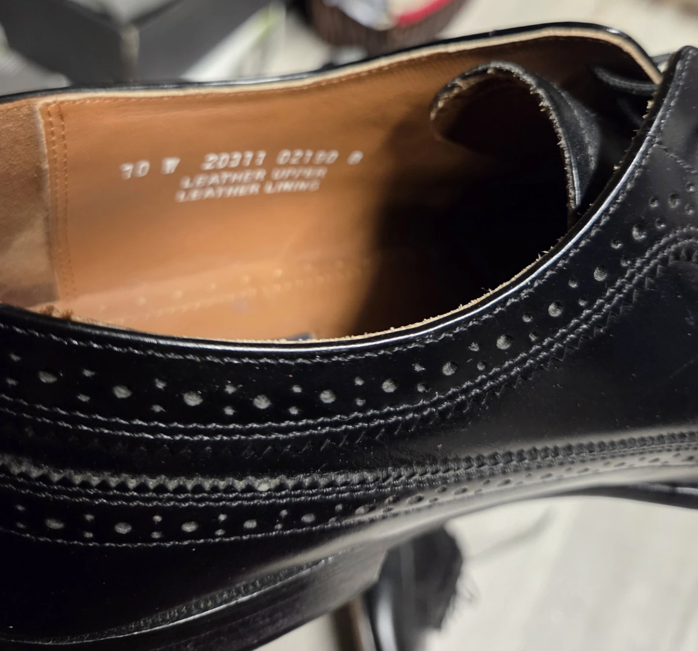 Bostonian Classics Black Wingtip Oxfords - photo 5