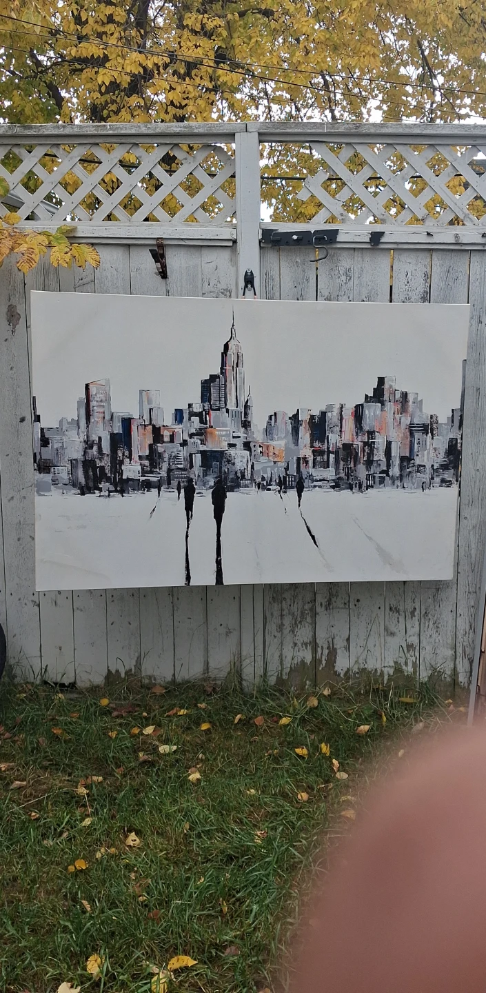 Namenlaimi New York City Skyline Canvas Wall Art