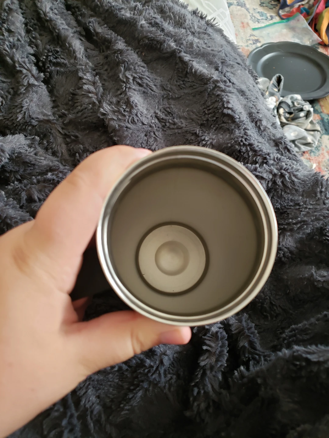 Manna Black Speckled Travel Mug - photo 3