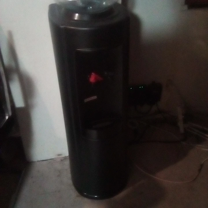 Black Freestanding Water Cooler