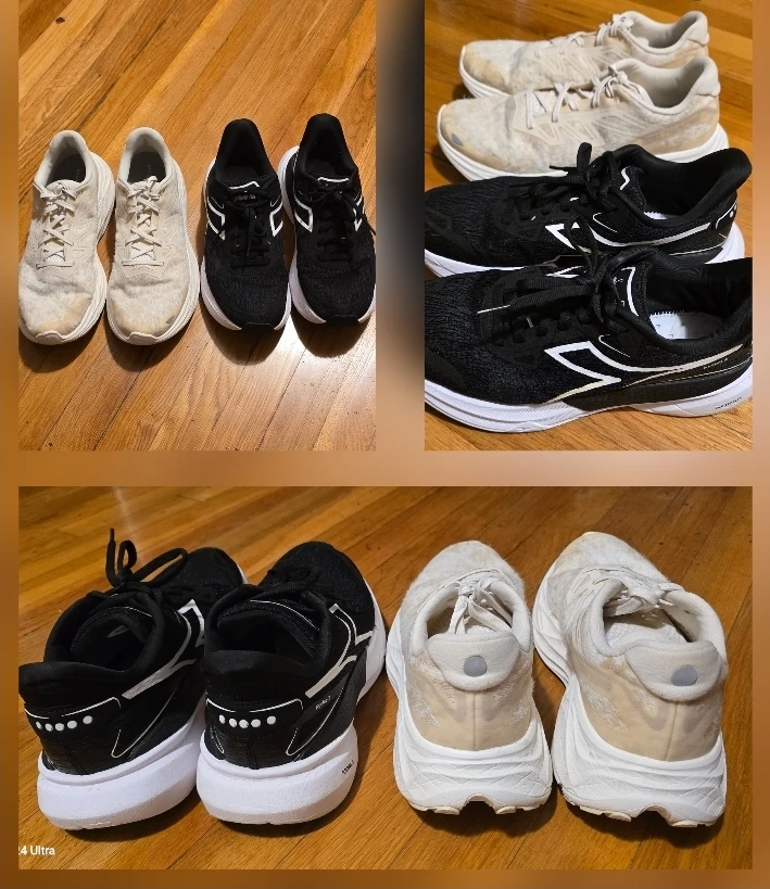 Two Pairs of Running Shoes